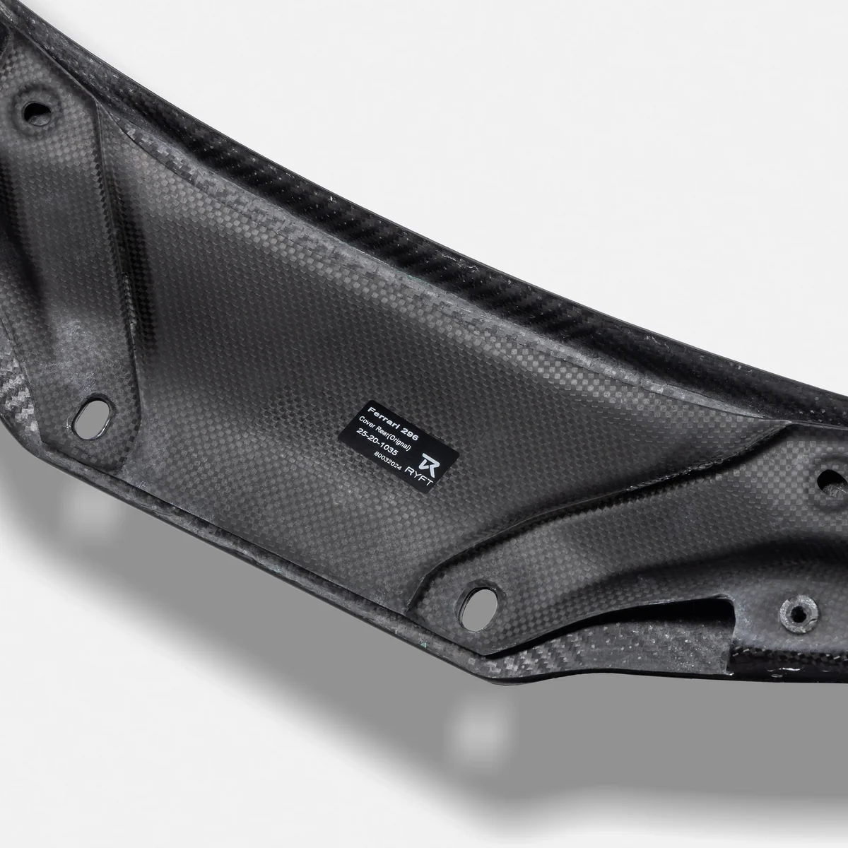 RYFT Carbon Fiber Rear Cover For Ferrari 296 GTB