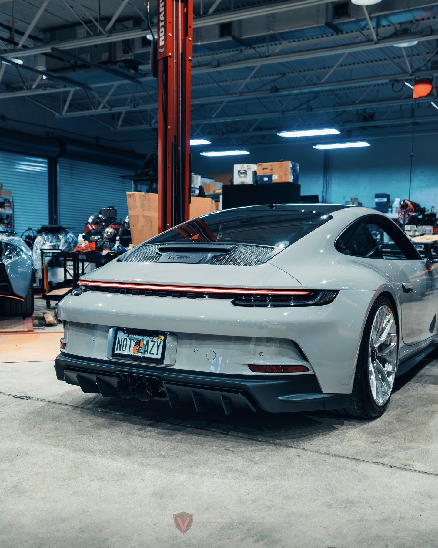 Sistema de escape deportivo valvulado Porsche 992 GT3/RS
