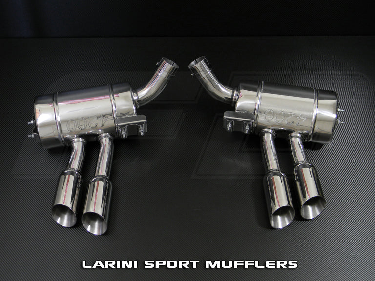 Larini Systems Sport Mufflers for Maserati 4200 - 0