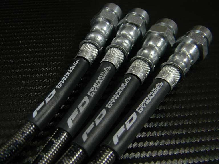 Conductos de freno trenzados de acero inoxidable de alto rendimiento para Ferrari 599