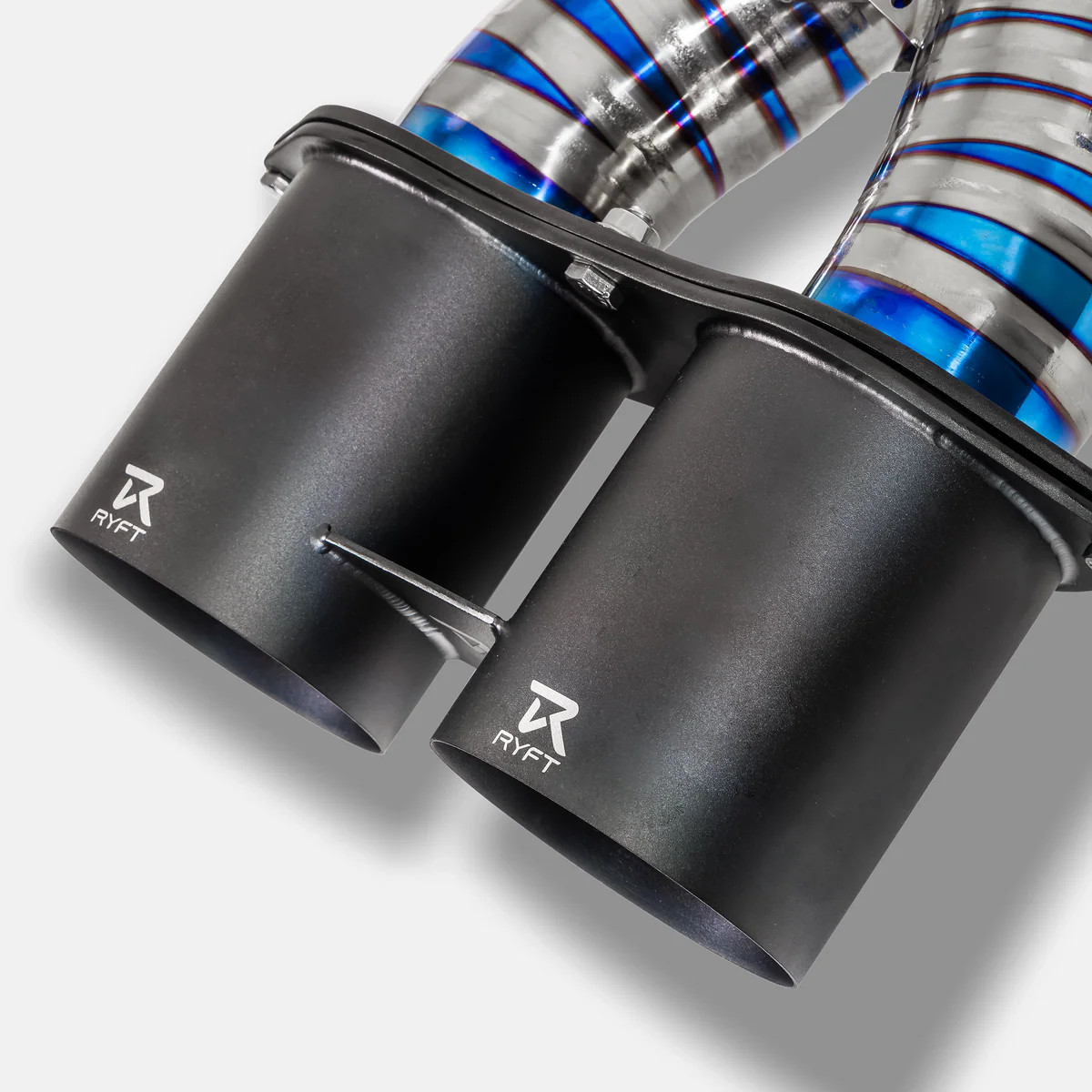 RYFT Race Titanium Exhaust w/ Satin Black Tips For McLaren 750S