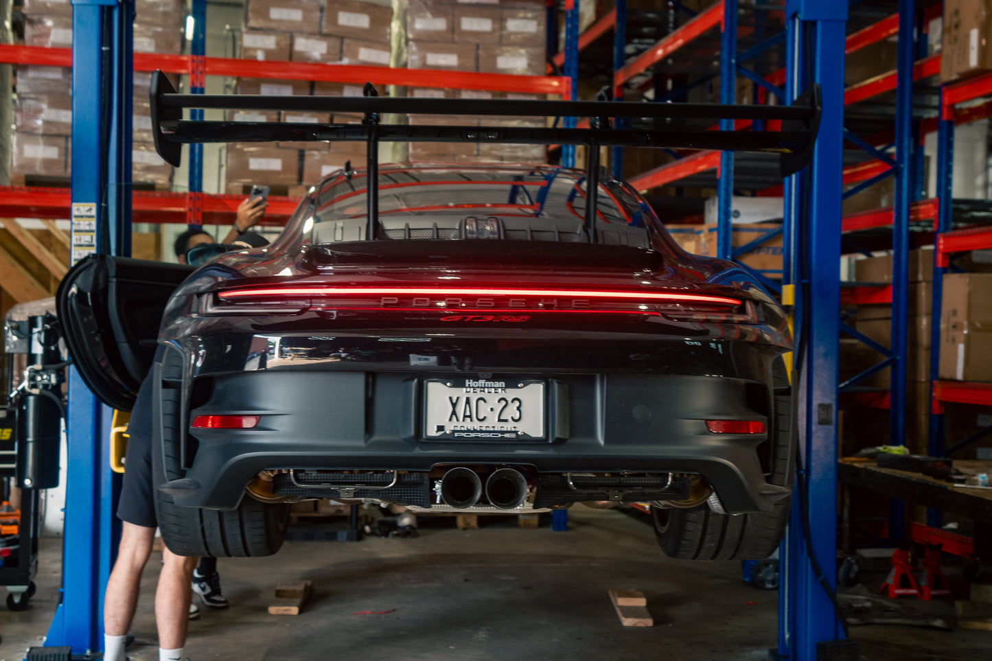 Sistema de escape deportivo valvulado Porsche 992 GT3/RS