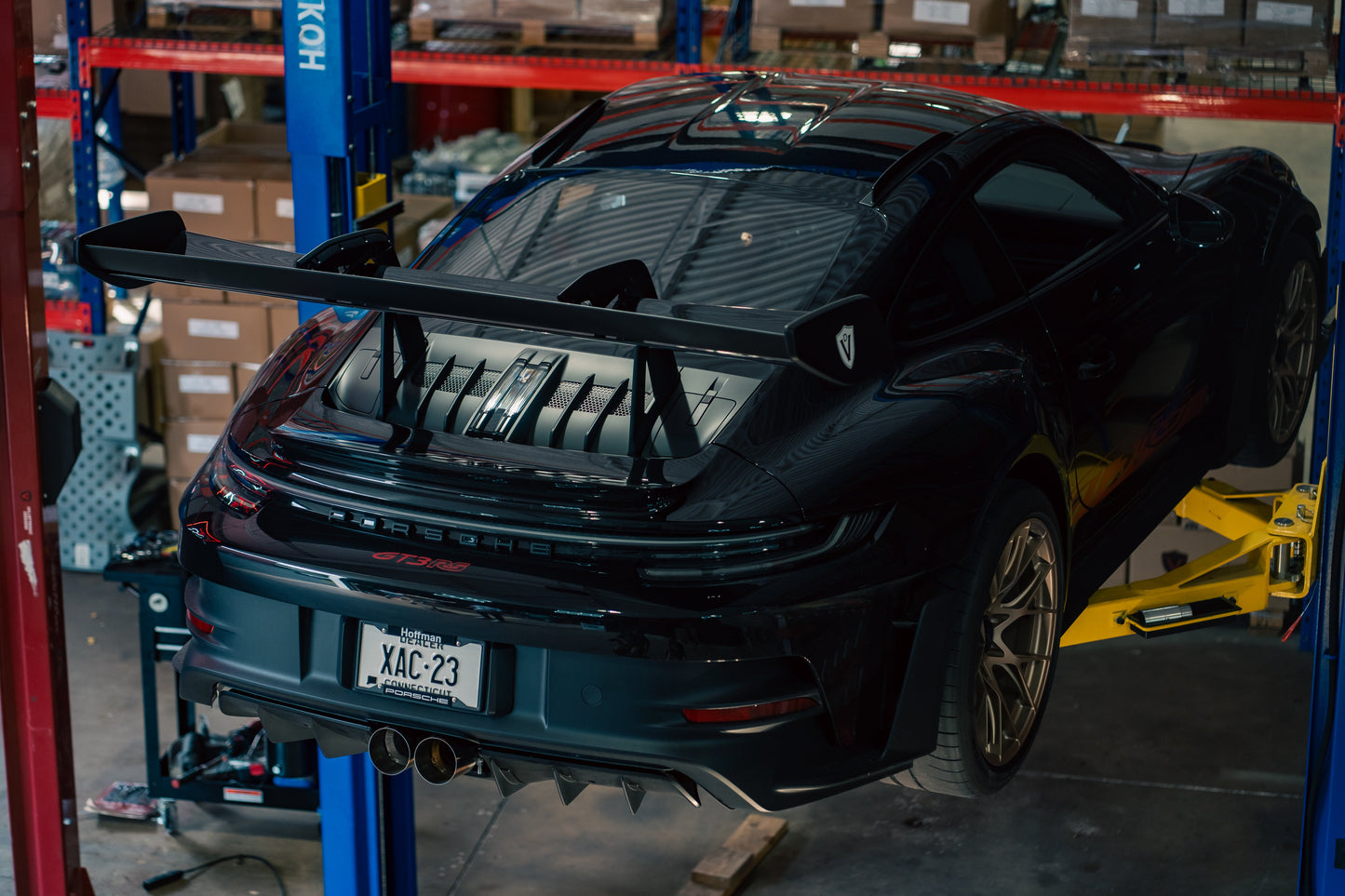 Sistema de escape deportivo valvulado Porsche 992 GT3/RS
