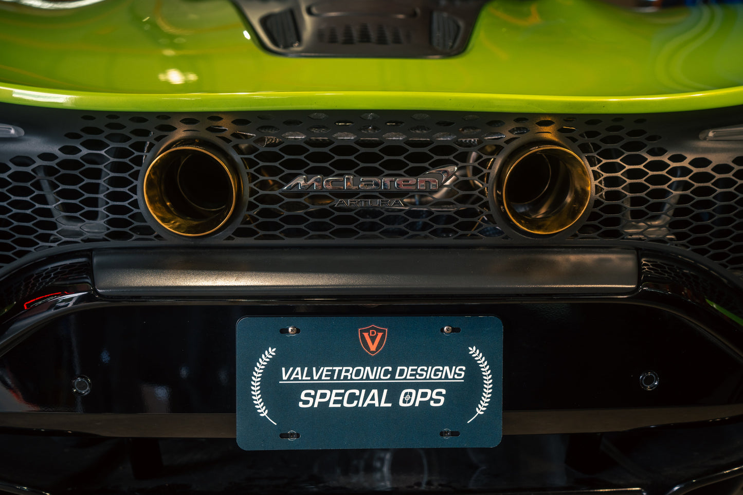 Paquete de escape McLaren Artura F1