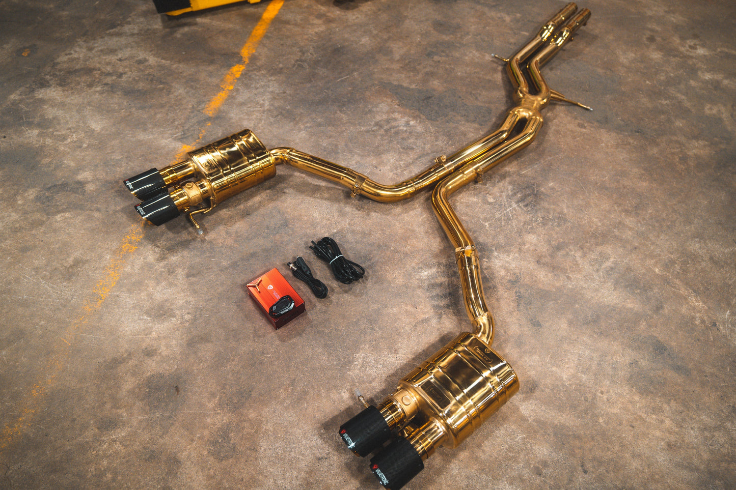 Sistema de escape deportivo con válvulas para Audi B8 / B8.5 S4 / S5