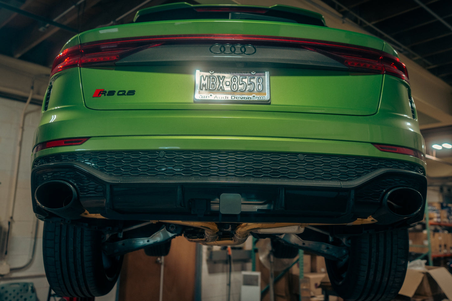 Sistema de escape deportivo valvulado AUDI RSQ8
