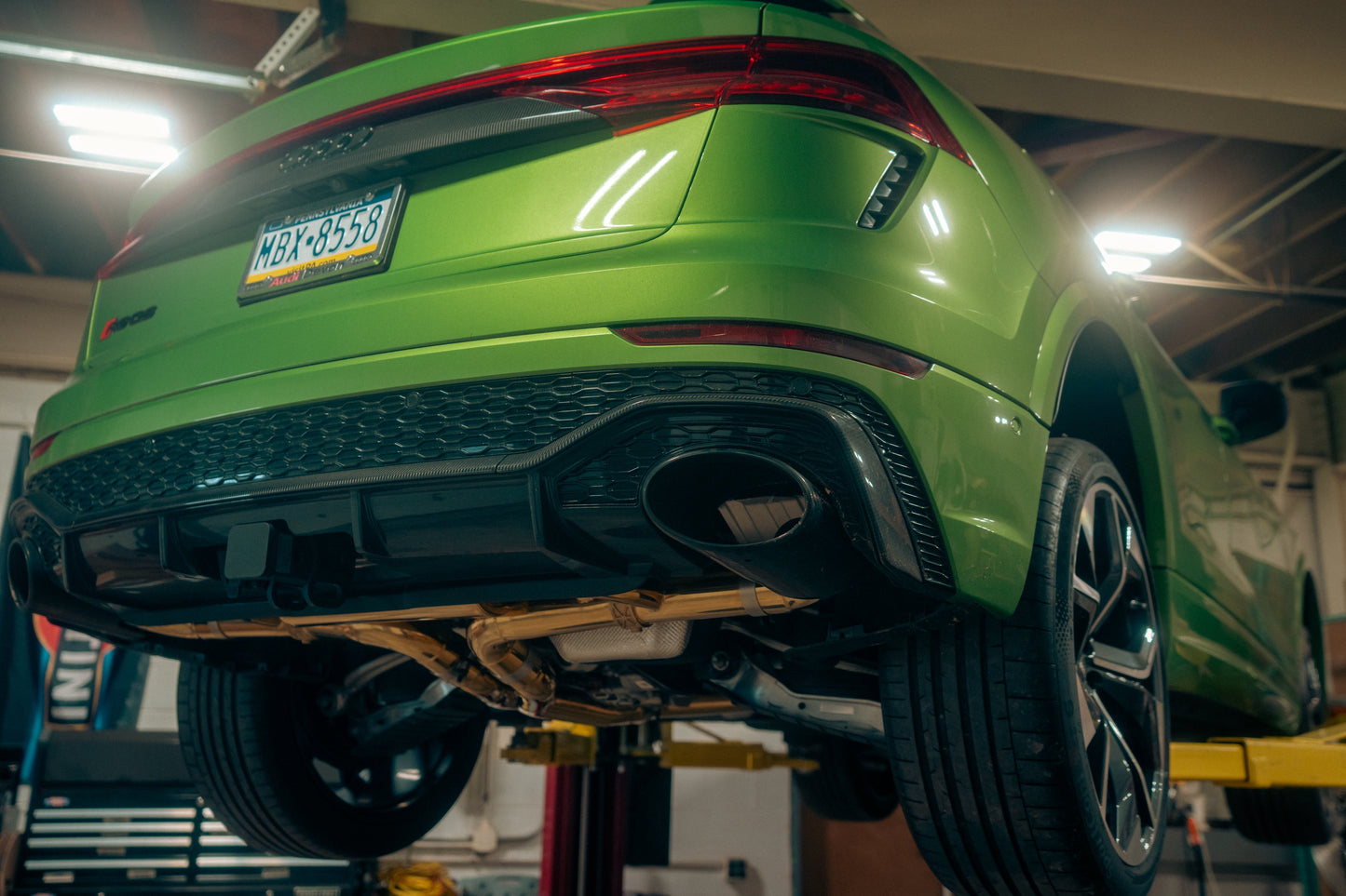 Sistema de escape deportivo valvulado AUDI RSQ8