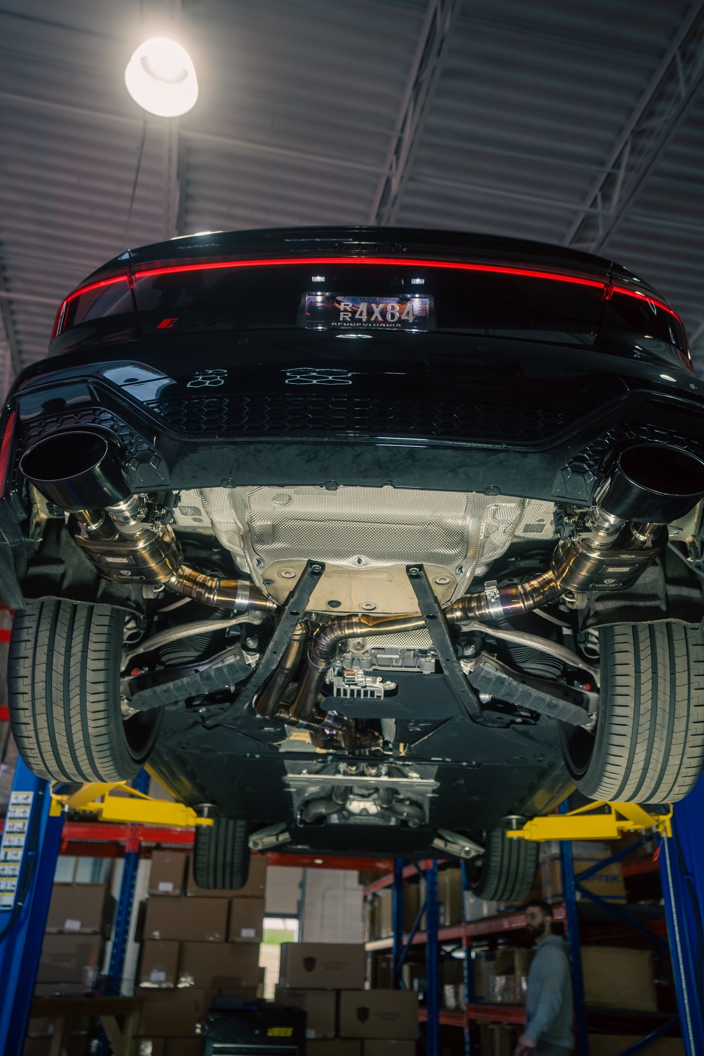 Sistema de escape deportivo con válvulas Audi RS6 / RS7 C8
