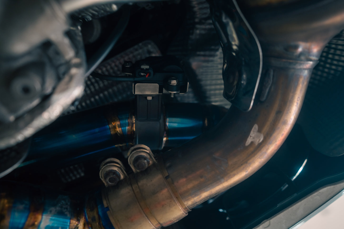 Sistema de escape deportivo con válvulas turbo para Porsche 992 Carrera