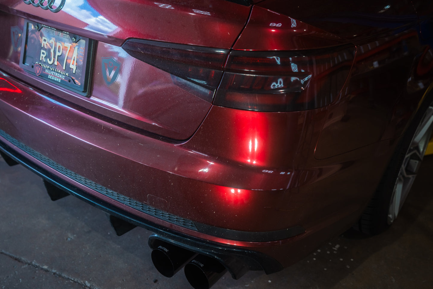 Sistema de escape deportivo con válvulas para Audi B9 S4/S5