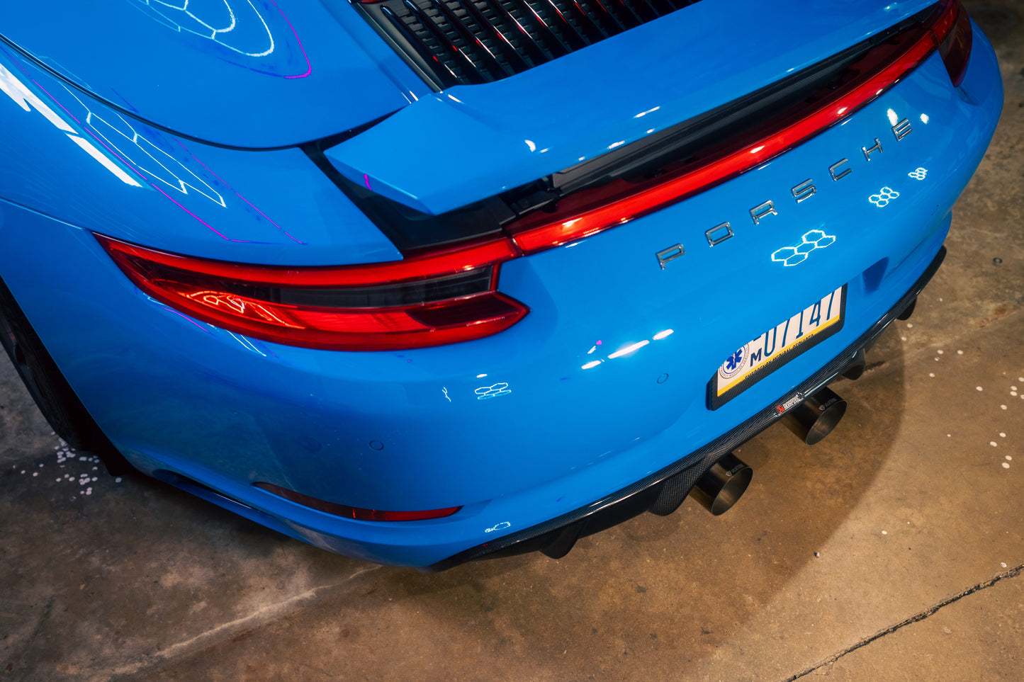 Sistema de escape deportivo con válvulas Porsche 991.2 Carrera