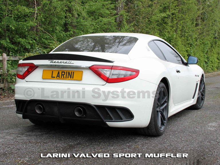 Larini Systems Sport Mufflers for Maserati GranTurismo MC (2012-2019)