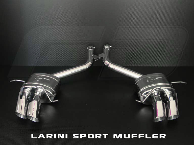 Larini Systems Sport Mufflers for Maserati GranTurismo (2008-2019)