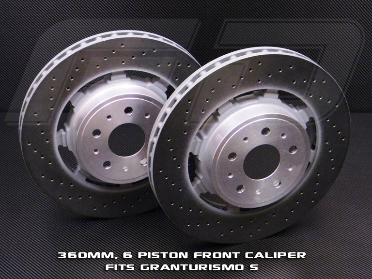 Rotores de freno Brembo de doble fundición OEM para Maserati GranTurismo 4.7LS/Sport/MC