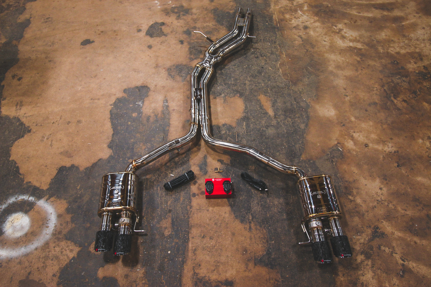 Sistema de escape deportivo con válvulas para Audi B8 / B8.5 S4 / S5