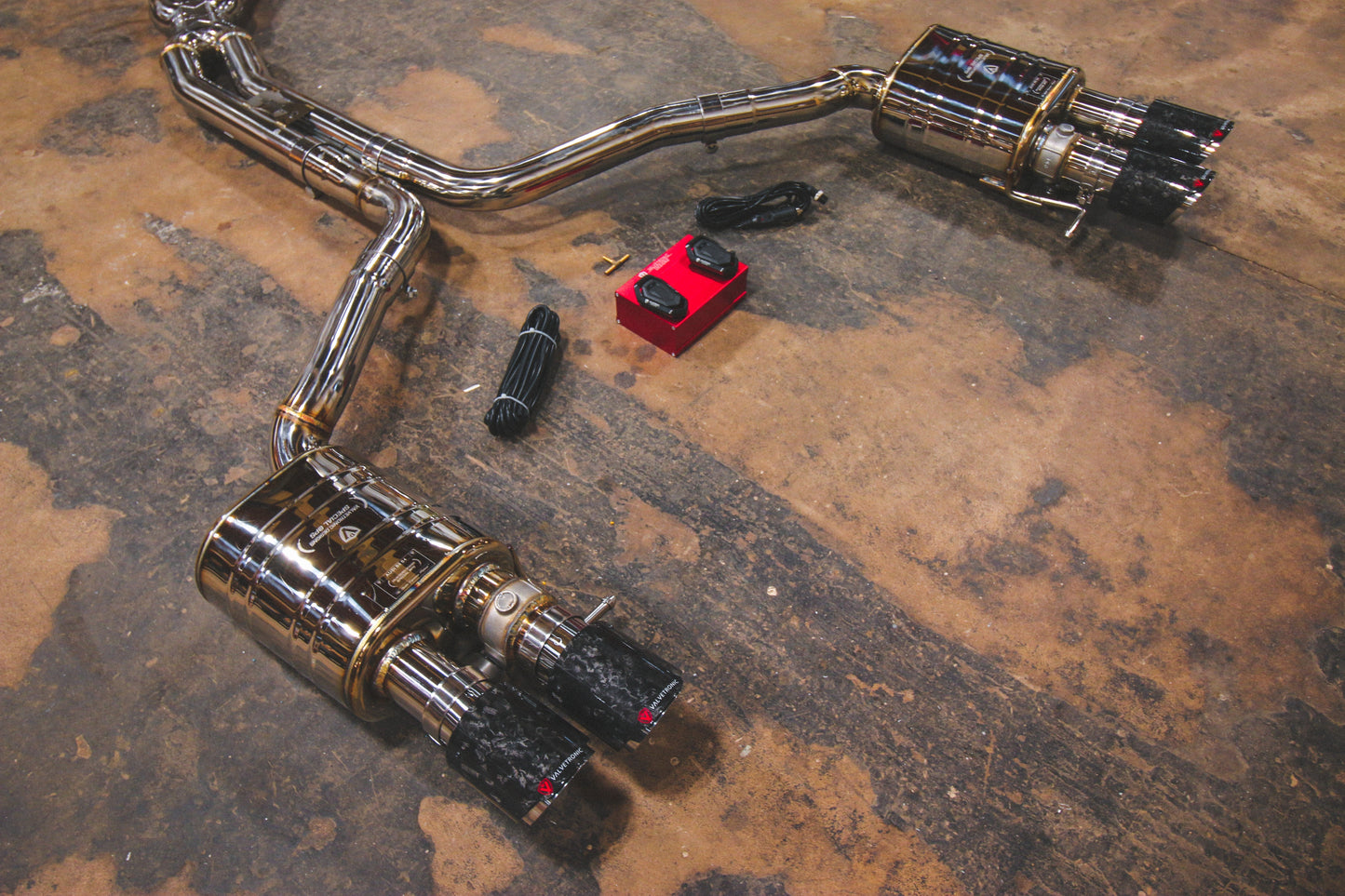 Sistema de escape deportivo con válvulas para Audi B8 / B8.5 S4 / S5