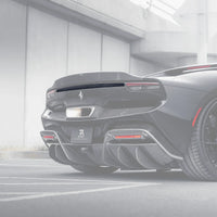 RYFT Carbon Fiber Active Spoiler For Ferrari 296 GTB