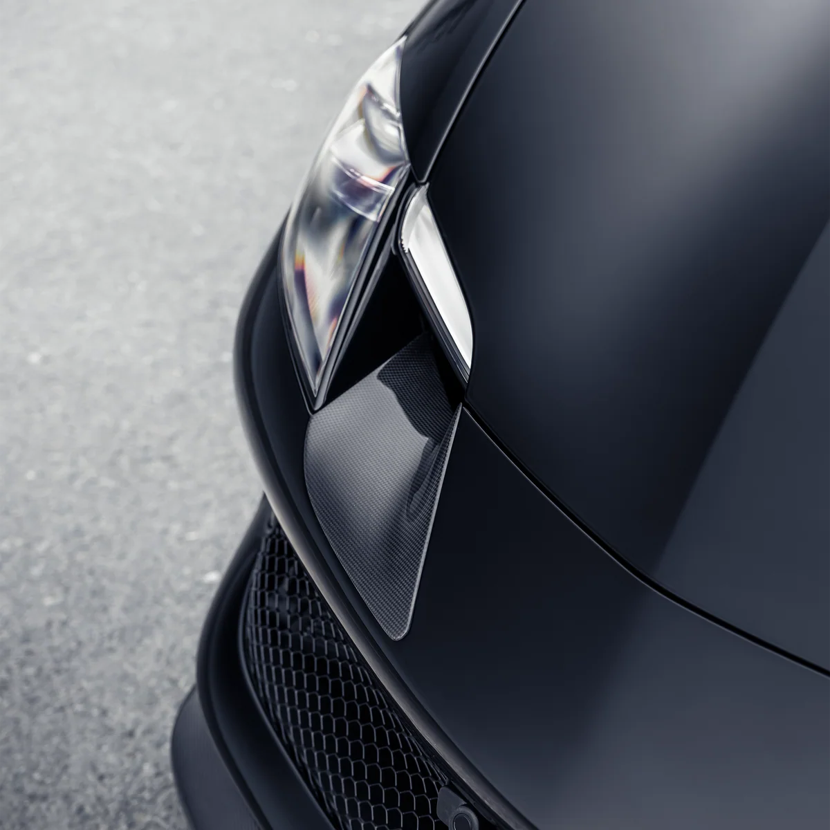 RYFT Carbon Fiber Headlight Inserts For Ferrari 296 GTB