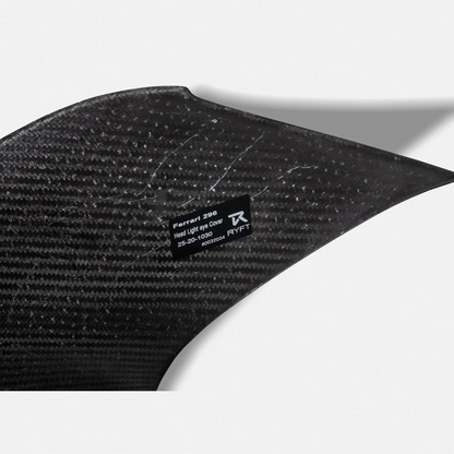 RYFT Carbon Fiber Headlight Inserts For Ferrari 296 GTB