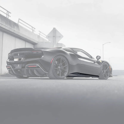 RYFT Carbon Fiber Side Skirts For Ferrari 296 GTB