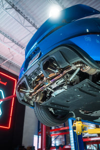 Sistema de escape deportivo con válvulas para Porsche 718 GT4/Boxter Spyder