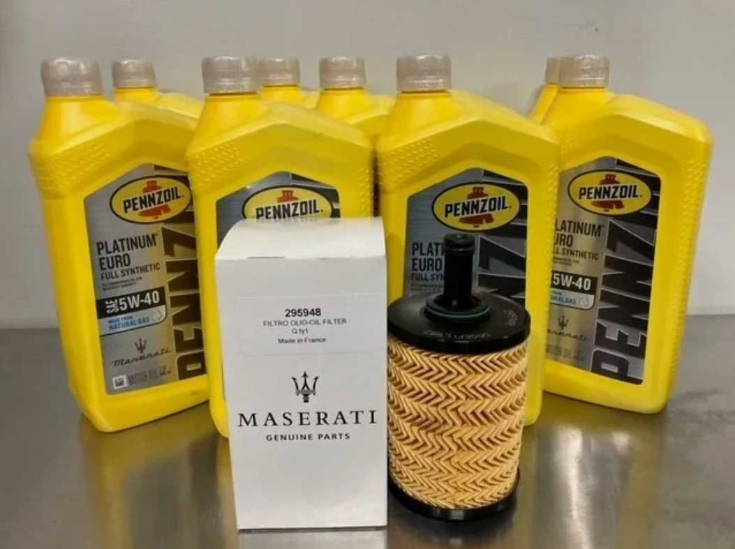 Oil Change Kit for Maserati Ghibli (2014-Current)