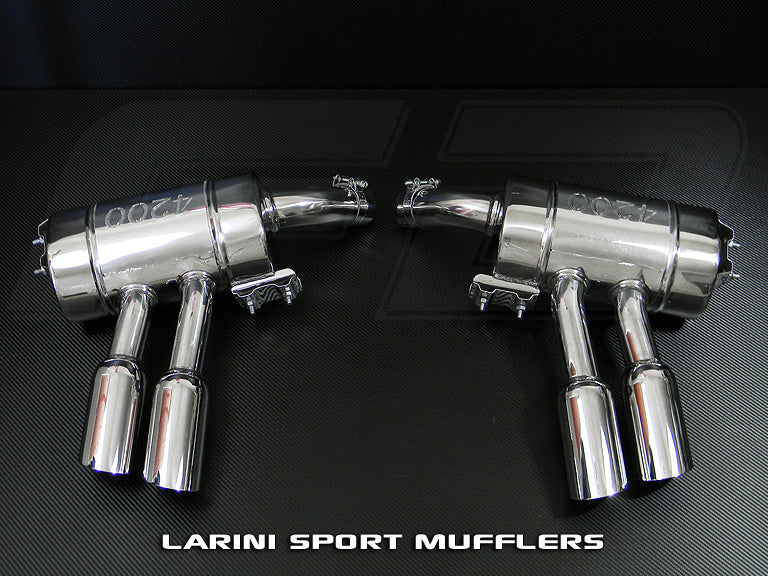 Larini Systems Sport Mufflers for Maserati 4200