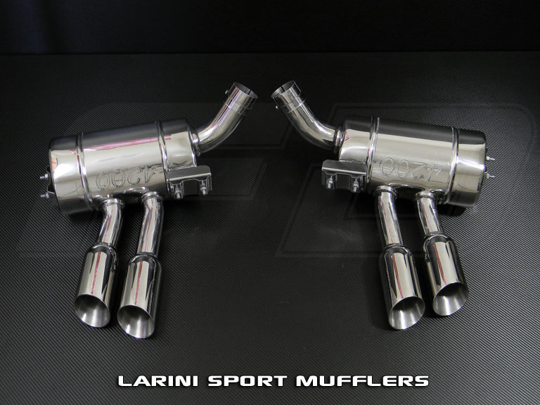 Larini Systems Sport Mufflers for Maserati 4200