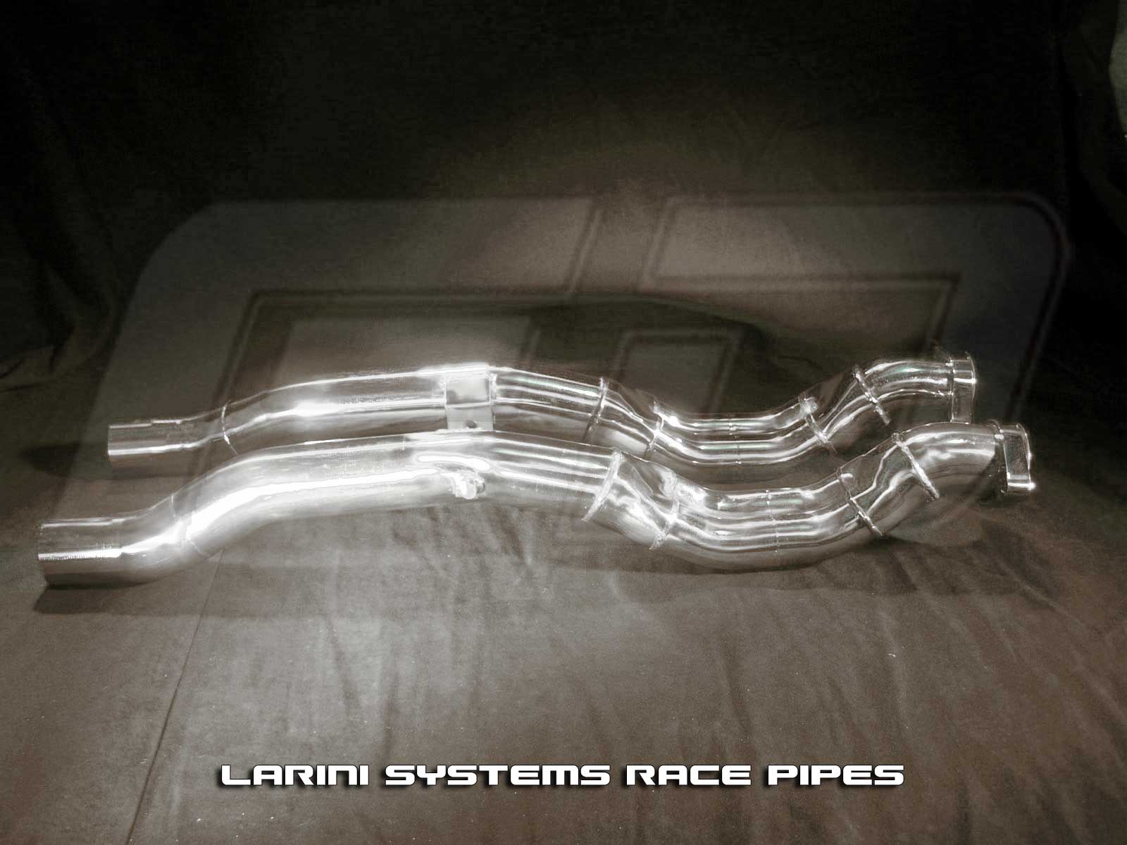 Larini Systems Sport Cats / Race Pipes for Maserati 4200 / GranSport-2