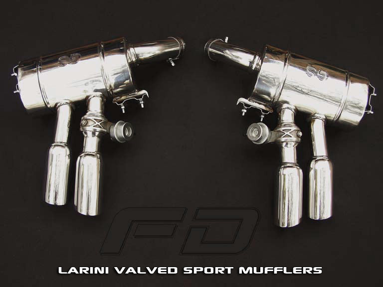 Larini Systems Sport Mufflers for Maserati 4200-4
