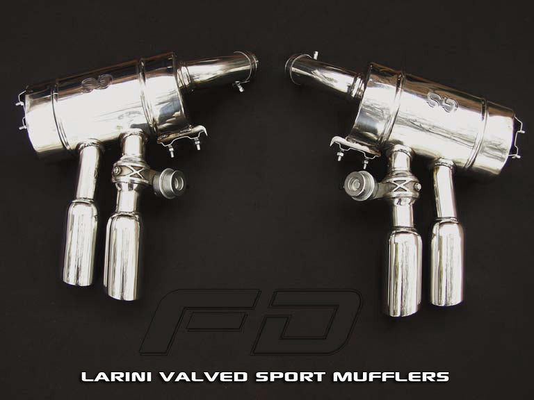 Larini Systems Sport Mufflers for Maserati 4200