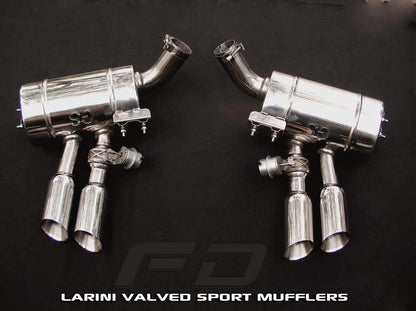 Larini Systems Sport Mufflers for Maserati 4200