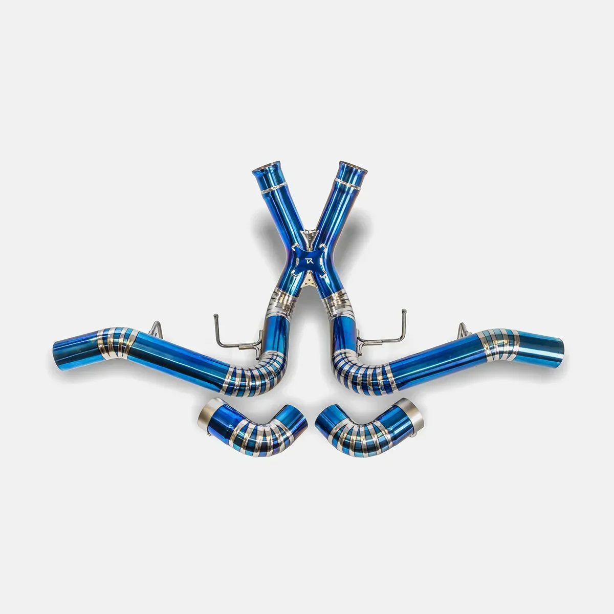 RYFT Titanium Race Exhaust w/ Blue Tips For McLaren 570S