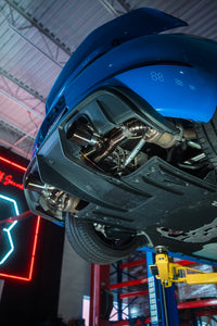 Sistema de escape deportivo con válvulas para Porsche 718 GT4/Boxter Spyder