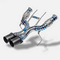 RYFT Race Titanium Exhaust w/ Satin Black Tips For McLaren 750S