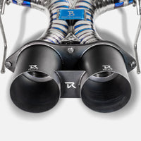 RYFT Race Titanium Exhaust w/ Satin Black Tips For McLaren 750S
