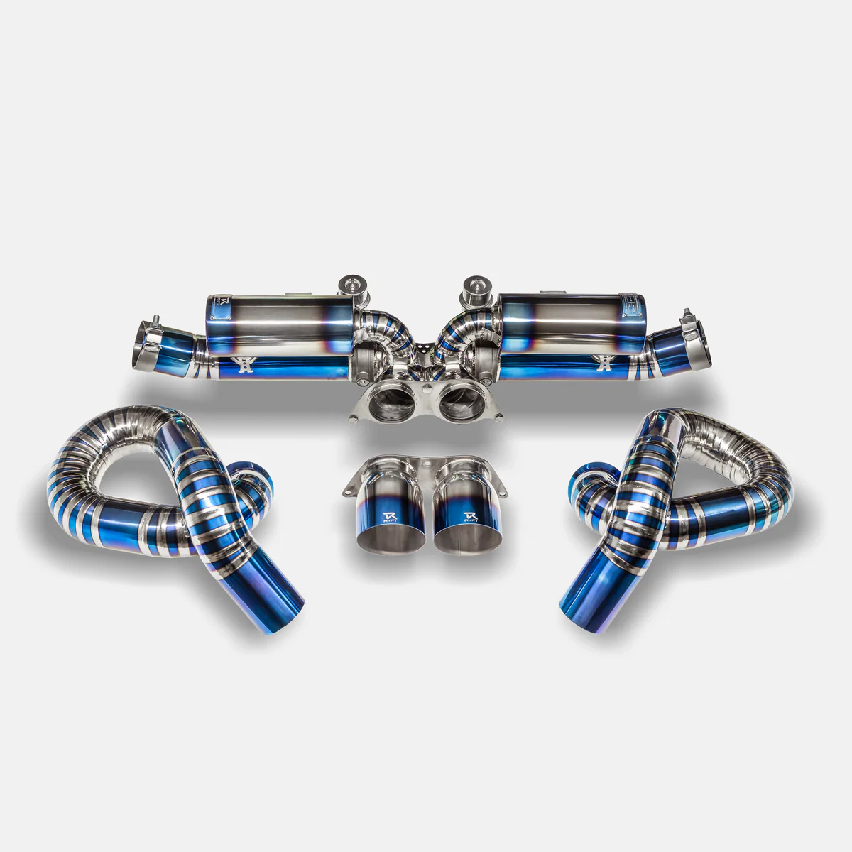RFTY Performance Titanium Exhaust System For Porsche 991 GT3, RS