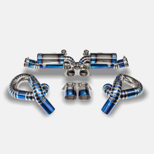 RFTY Performance Titanium Exhaust System For Porsche 991 GT3, RS