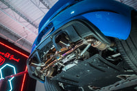 Sistema de escape deportivo con válvulas para Porsche 718 GT4RS/Spyder RS 