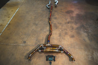 Sistema de escape deportivo con válvulas Mercedes CLA45 