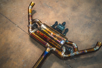 Sistema de escape deportivo con válvulas Mercedes CLA45 