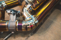 Sistema de escape deportivo con válvulas Mercedes CLA45 