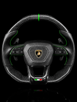 Carismo Steering Wheel For Lamborghini Urus - Signature - Gloss Carbon - Perforated Leather