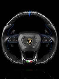 Carismo Steering Wheel For Lamborghini Urus - Signature - Gloss Carbon - Perforated Leather