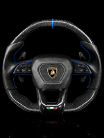 Carismo Steering Wheel For Lamborghini Urus - Signature - Gloss Carbon - Perforated Leather