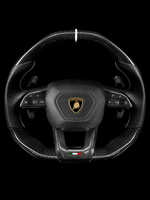 Carismo Steering Wheel For Lamborghini Urus - Signature - Gloss Carbon - Perforated Leather
