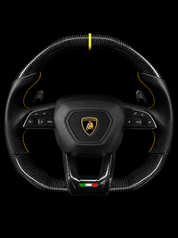 Carismo Steering Wheel For Lamborghini Urus - Signature - Gloss Carbon - Perforated Leather