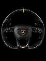 Carismo Steering Wheel For Lamborghini Urus - Signature - Gloss Carbon - Perforated Leather