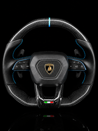 Carismo Steering Wheel For Lamborghini Urus - Signature - Gloss Carbon - Perforated Leather