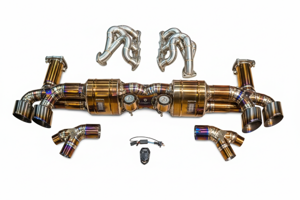 Porsche 911 Turbo 991.1 / 991.2 Valved Race Exhaust System